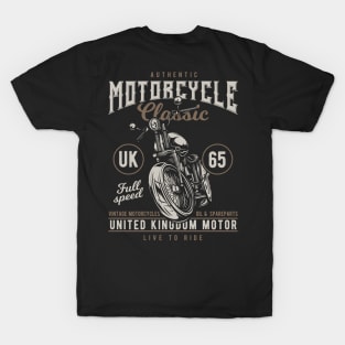 Vintage Motorcycles T-Shirt